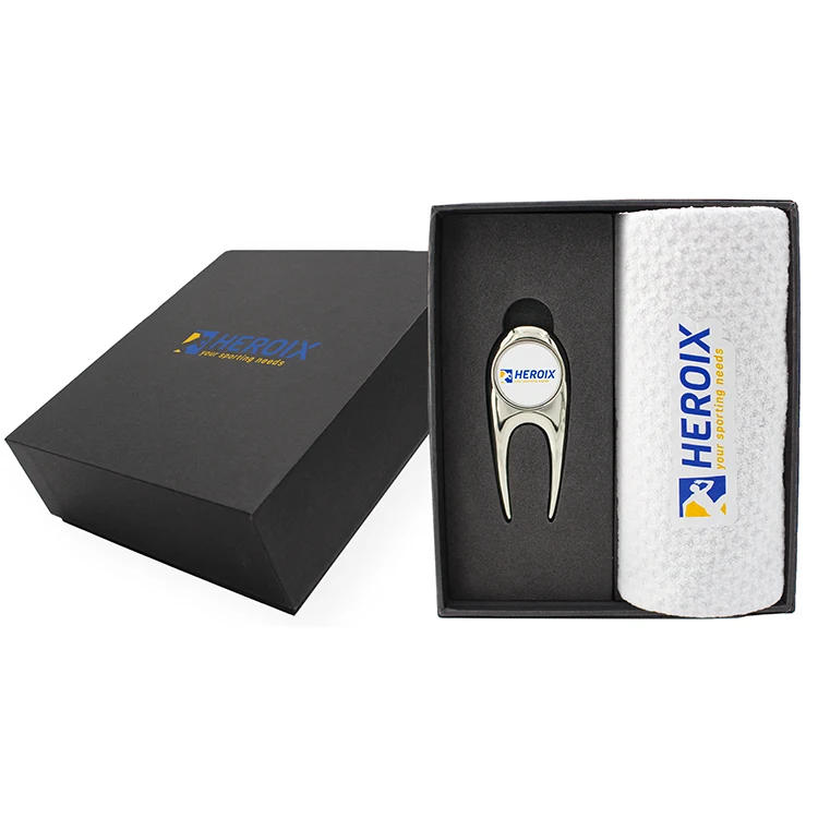 Scotsman's Divot Tool and Dormie Towel Mini Presentation Box 1