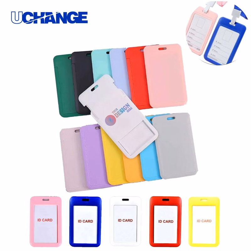 ID Card Holder with Clear Window