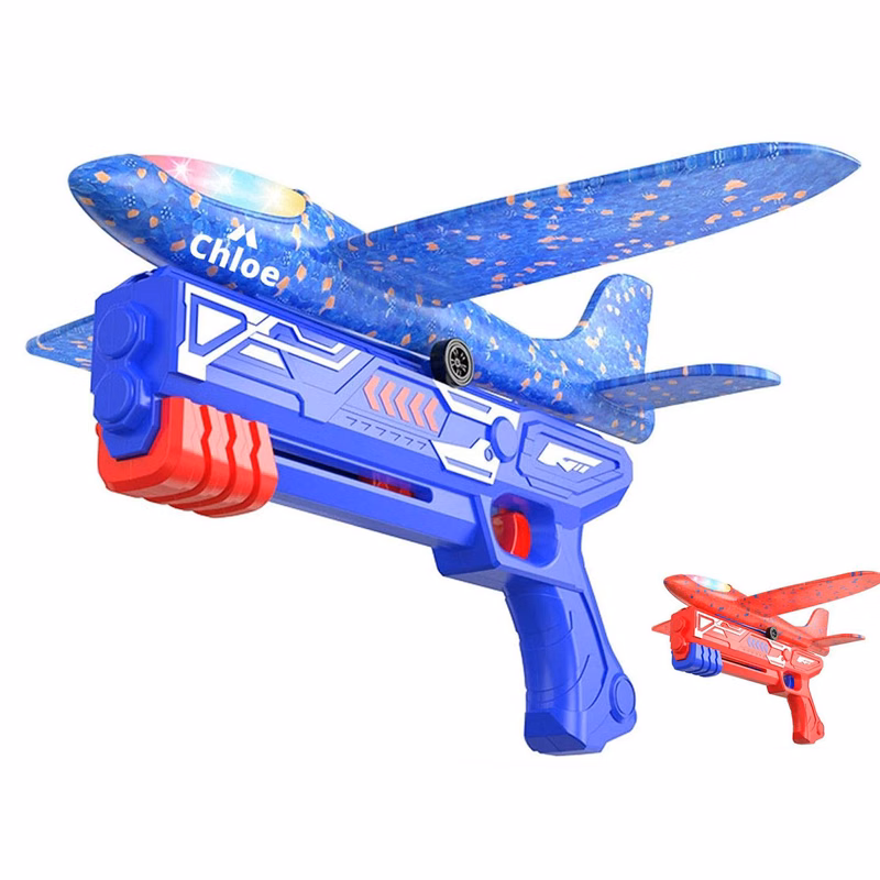 Kids Airplane Launcher Glider Toy