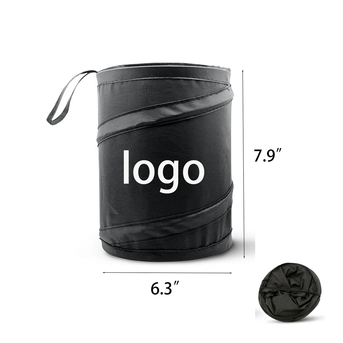 Foldable Car Rubbish Bin 1