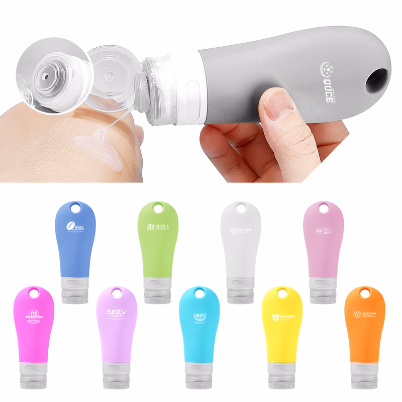60ML Custom Silicone Travel Split Bottling