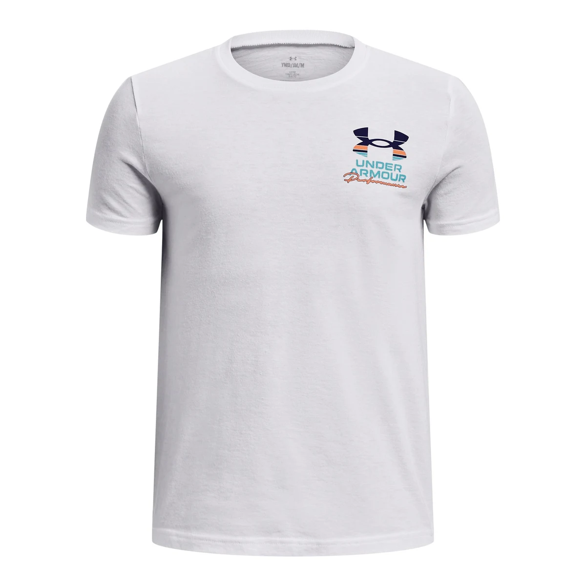 UA Performance Logo Boys' Short Sleeve 1