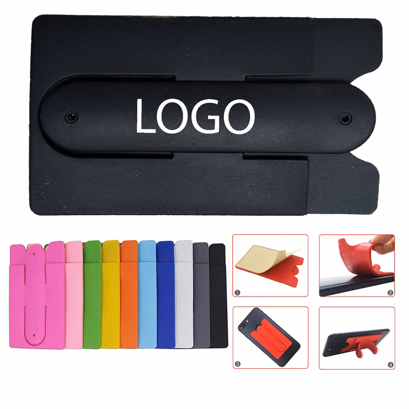 Multi-Function Silicone Phone Wallet Stand
