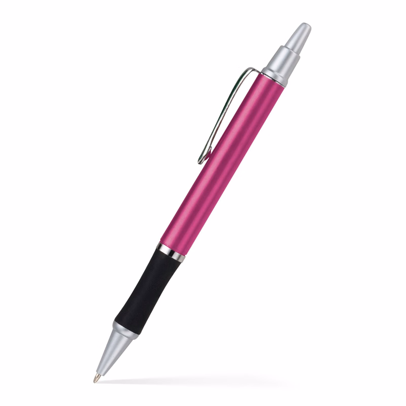 Sleeker Click Pen Silver Accent (CLOSEOUT)