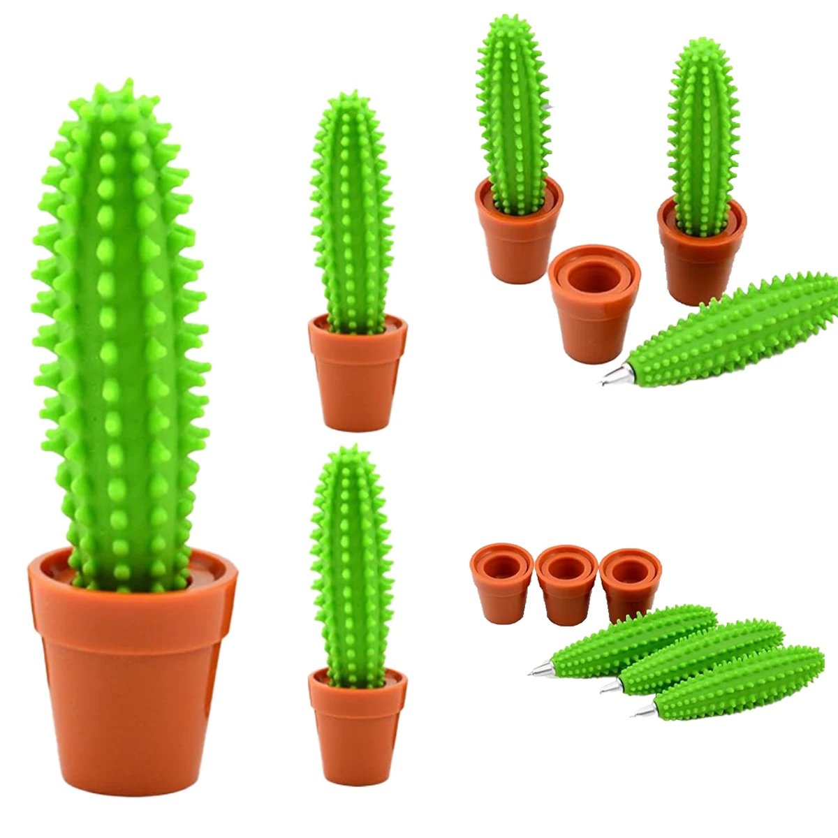 Creative Pot Cactus Desk Pen 1