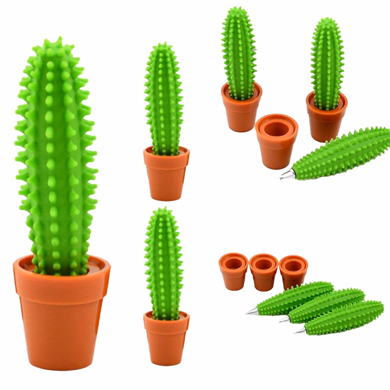 Creative Pot Cactus Desk Pen