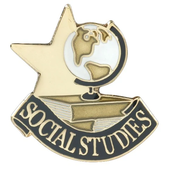 Social Studies Academic Achievement Pin 1