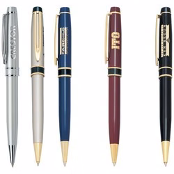 Max Twist Ballpoint Brass Pen