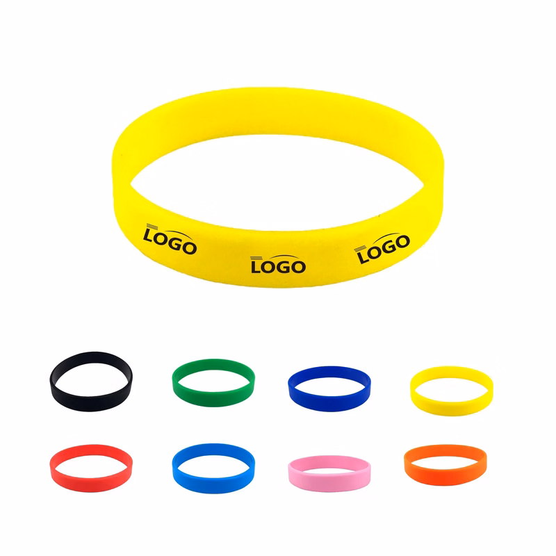 Rubber Bracelets MOQ 100PCS