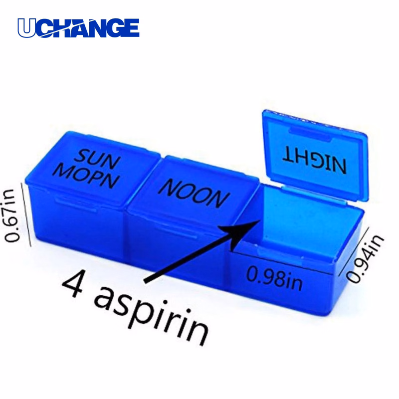 Travel Pill Case Medication Container