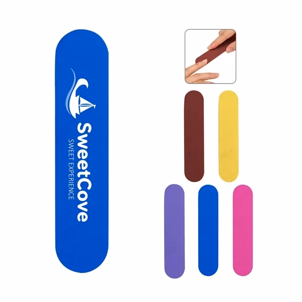 Custom 3.5 inch Double Sided EVA Nail File 240 Grit — Personal Care Promo Item