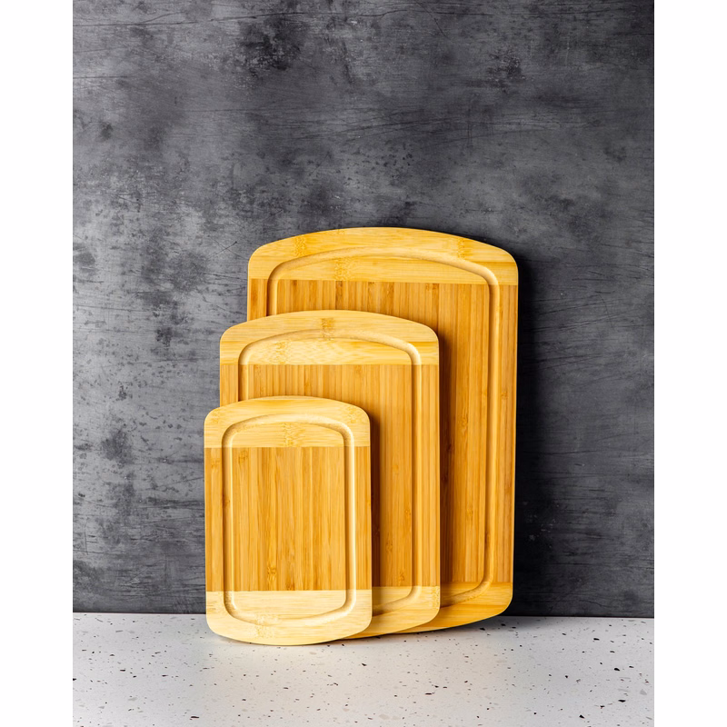 Fiji Set of 3 Bamboo Cutting Boards