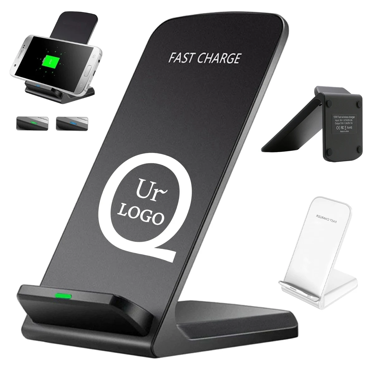 10W Quick Wireless Charger Phone Holder 1