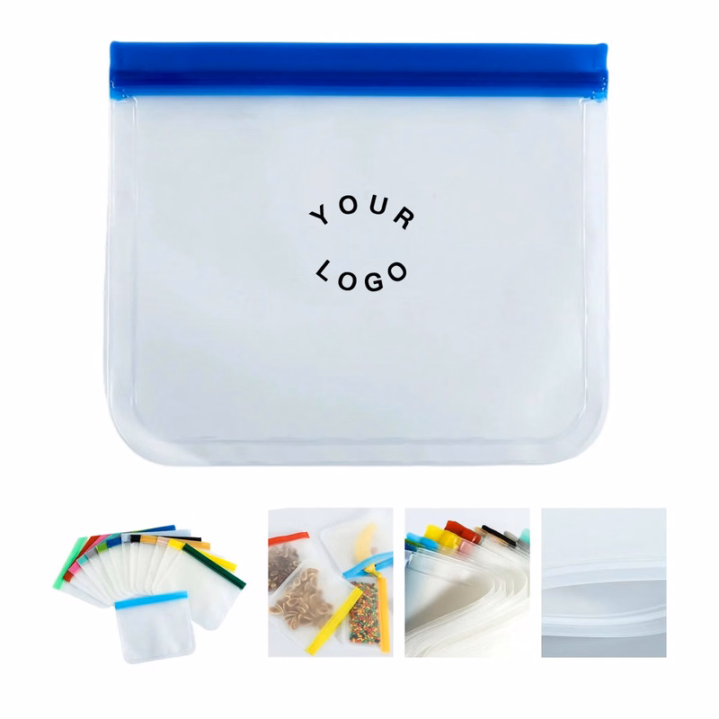 Reusable PEVA Bag for Freezer and Fridge Storage