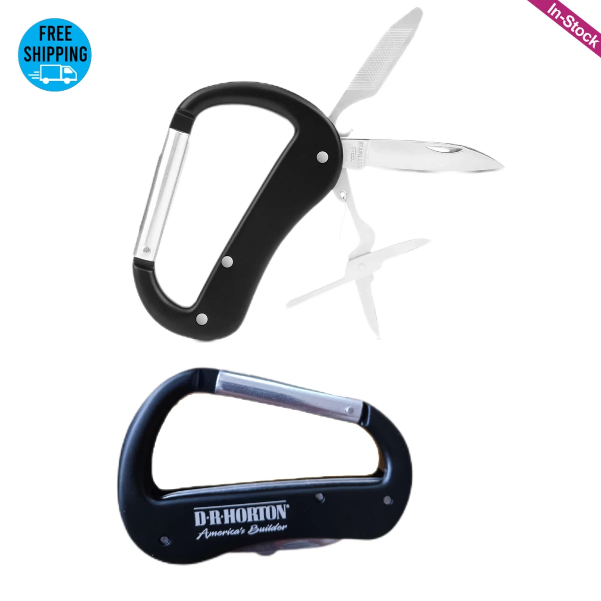 Multi-tool Carabiner Keychain 1