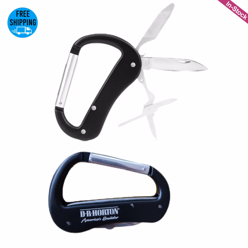 Multi-tool Carabiner Keychain