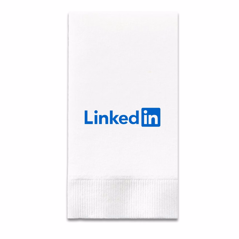 3-Ply White Dinner Napkin - 1/8 Fold