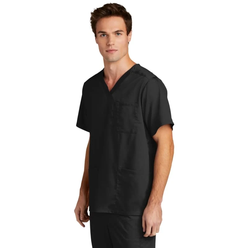 WonderWink Men's Premiere Flex V-Neck Top 1