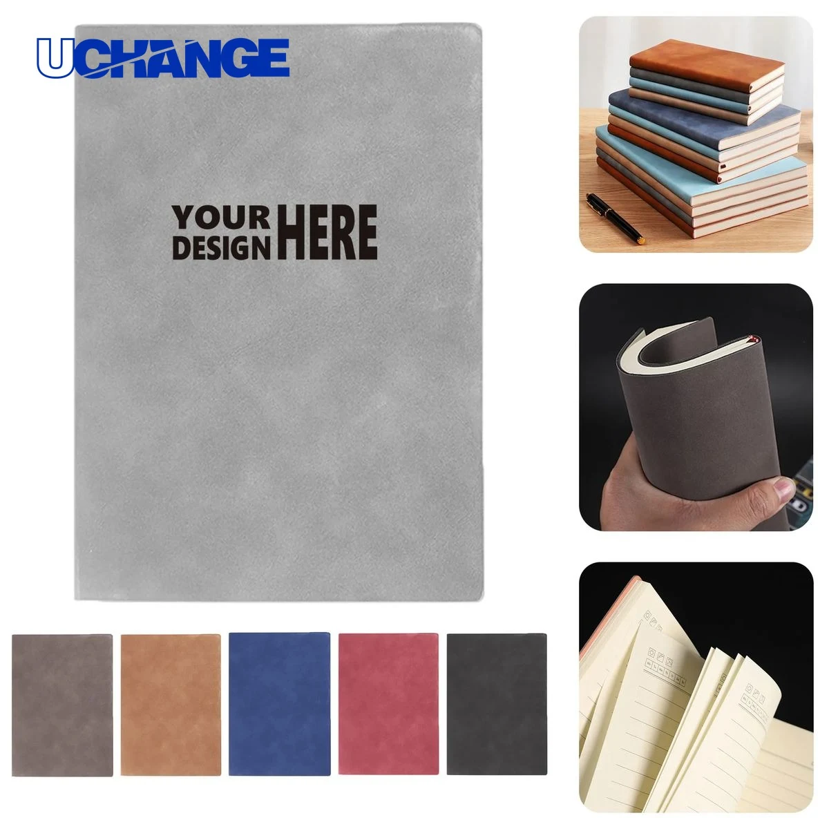 Hardcover Writing Notebook Journal for Office (A5) 1