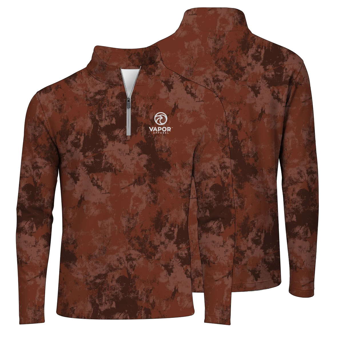 Vapor Apparel Full Sublimation Men's Lightweight Quarter-Zip 1