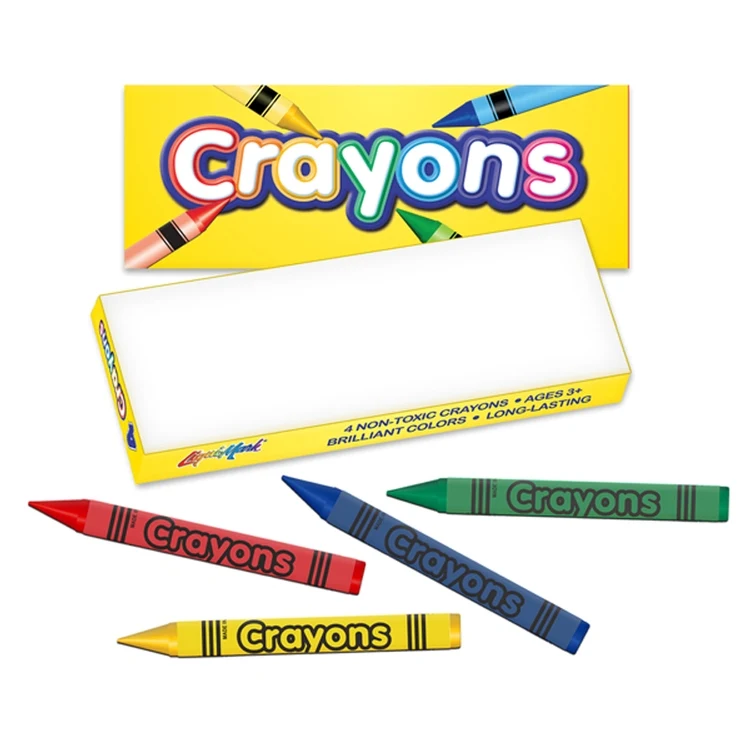 Four Pack Crayon Box - BLANK 1