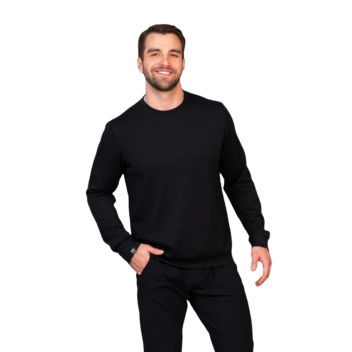 Storm Creek Men's Comfort Zone Super Soft Modal Blend Crew Neck 1