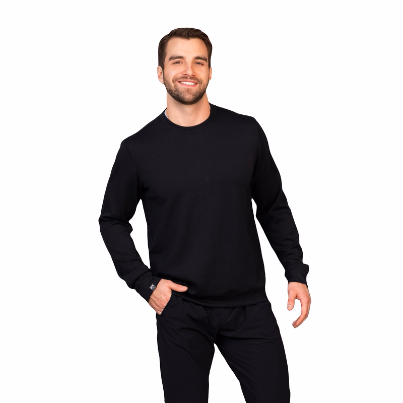 Storm Creek Men's Comfort Zone Super Soft Modal Blend Crew Neck