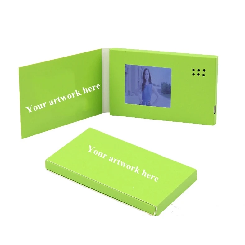 2.4 inch LCD Video Brochures 1