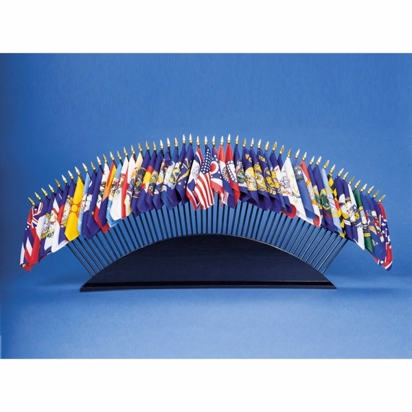 50 State Stick Flag Collection 4" x 6"