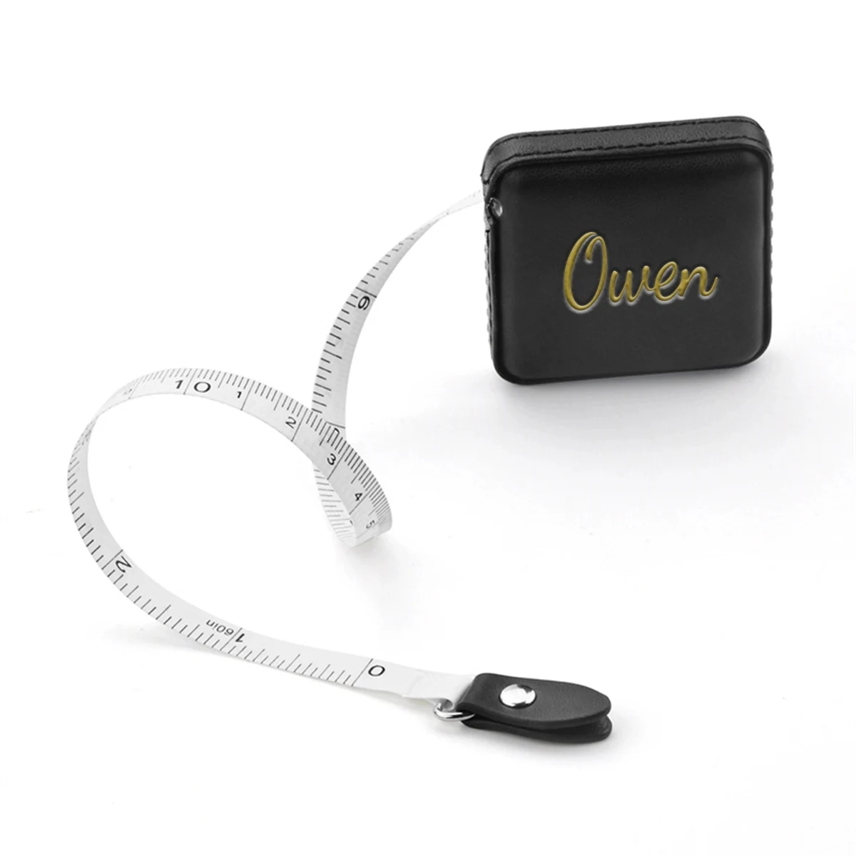 Portable Mini Pu Leather Tape Measure 1