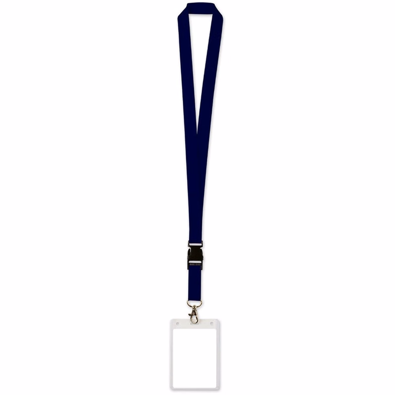 Lanyards with Card Holder - Black