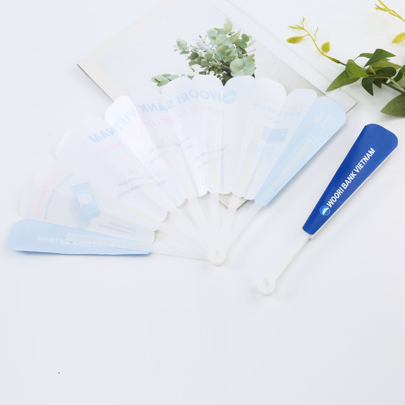 Customized advertising fan