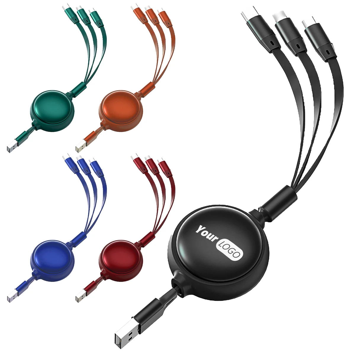 Abs Three In One Charging Data Cable 1