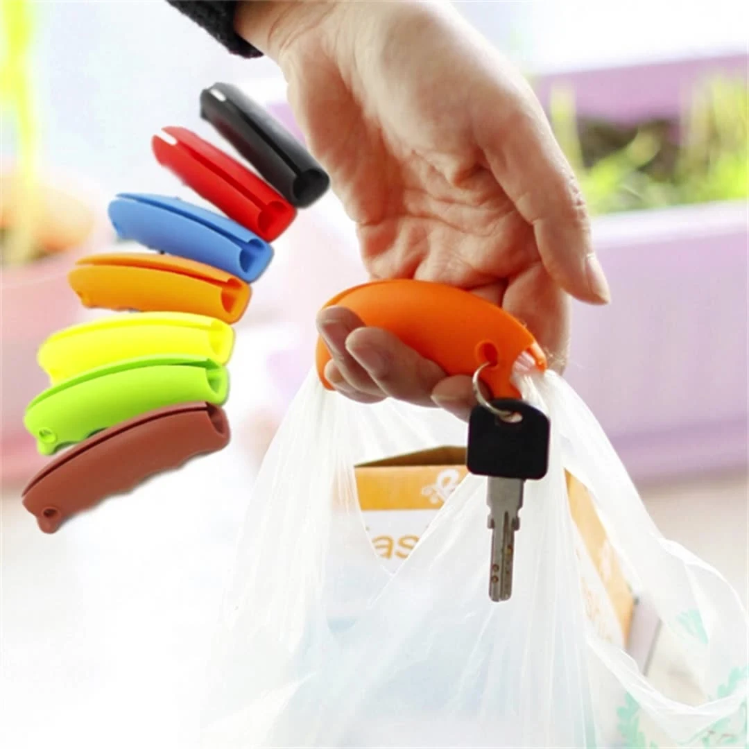Strong Silicone Handle Carrier for Grocery Shopping Bag 1