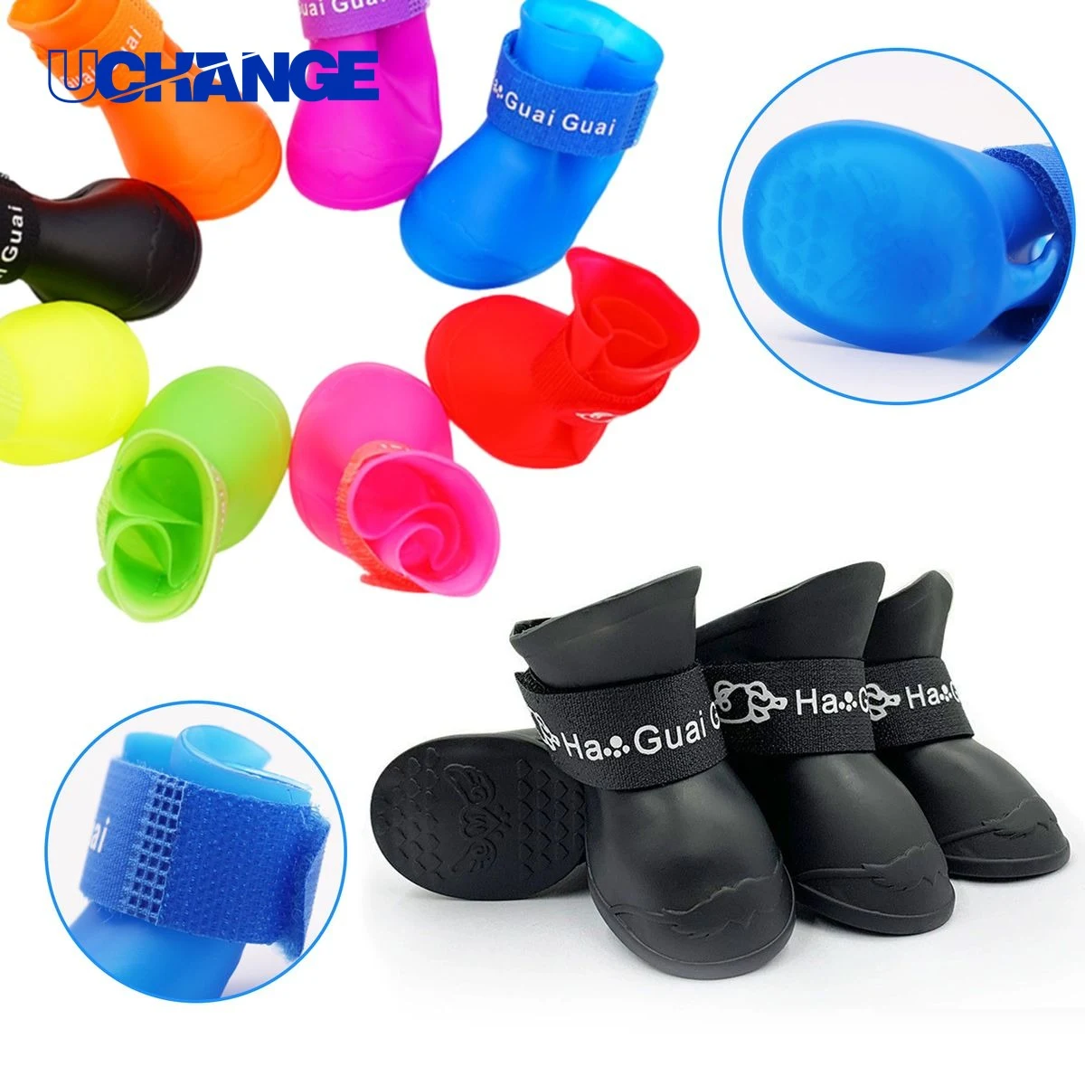Pet Dog Rain Shoes for Outdoor Walking Protection 1