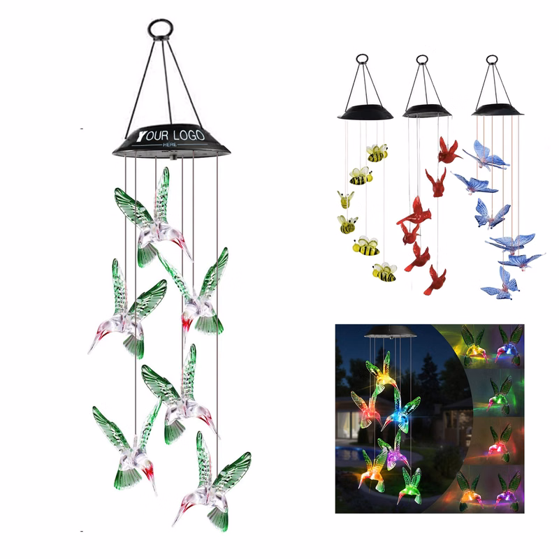 Solar LED Light Chime