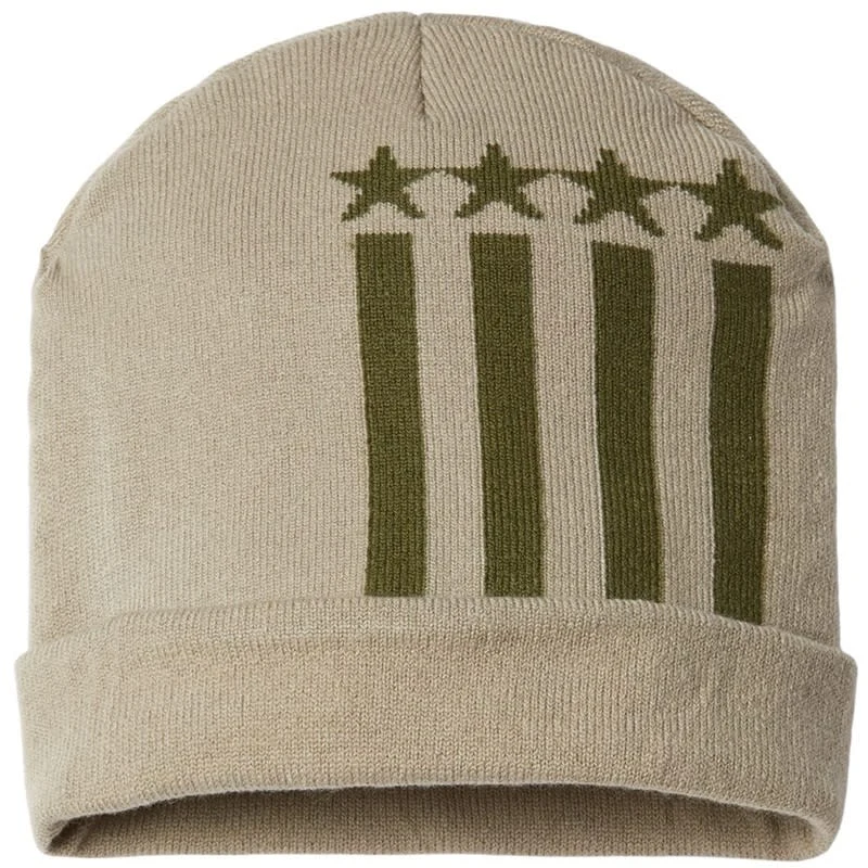 CAP AMERICA USA-Made Patriotic Cuffed Beanie - RK12 1