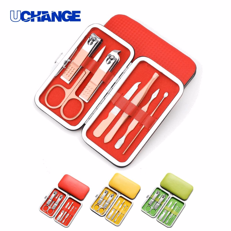 Stainless Steel Manicure Set for Care