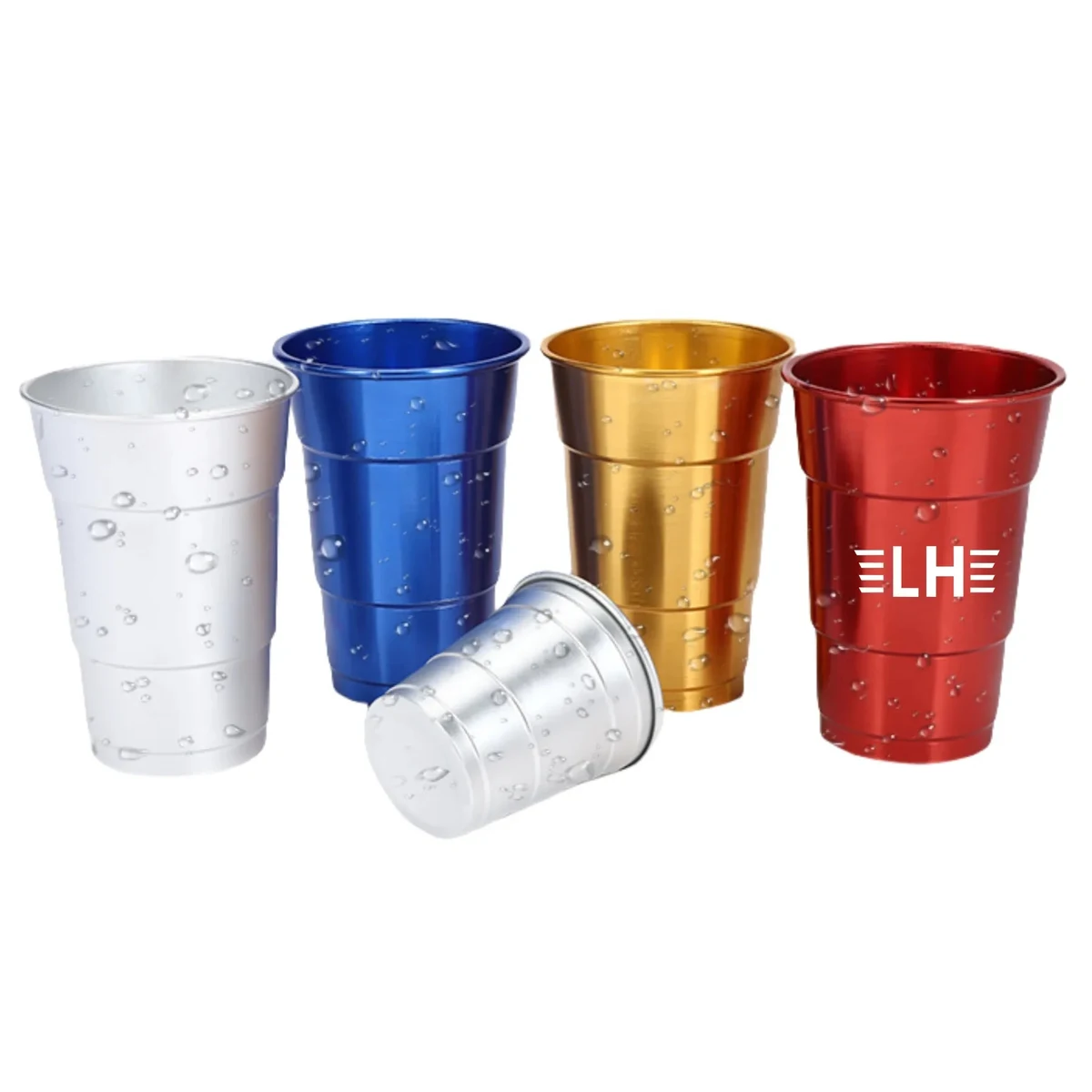 16oz Reusable Aluminum Stadium Cup 1