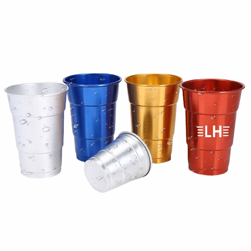 16oz Reusable Aluminum Stadium Cup