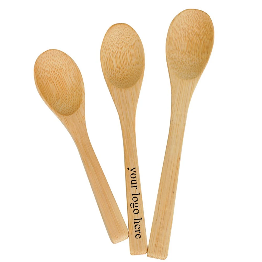 Bamboo Spoon Can Be Customized 1