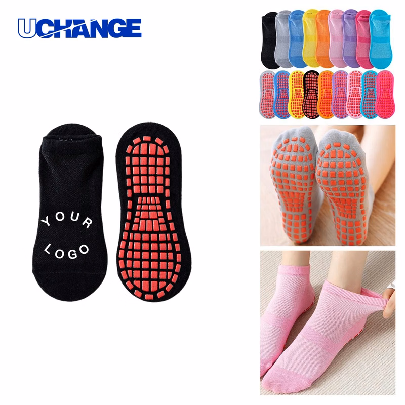 Cotton Breathable Pilates Grip Socks Socks for Studio Use