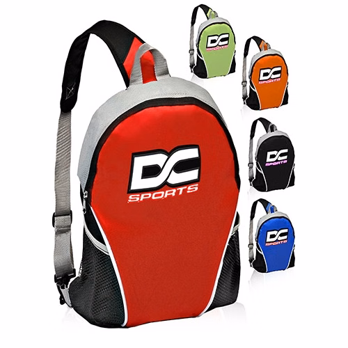 Pocket Sling Backpacks - 12" W x 16" H