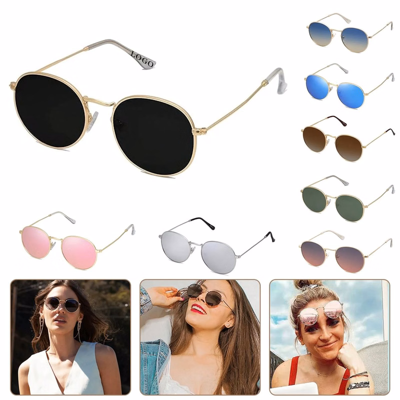Small Round Polarized Sunglasses