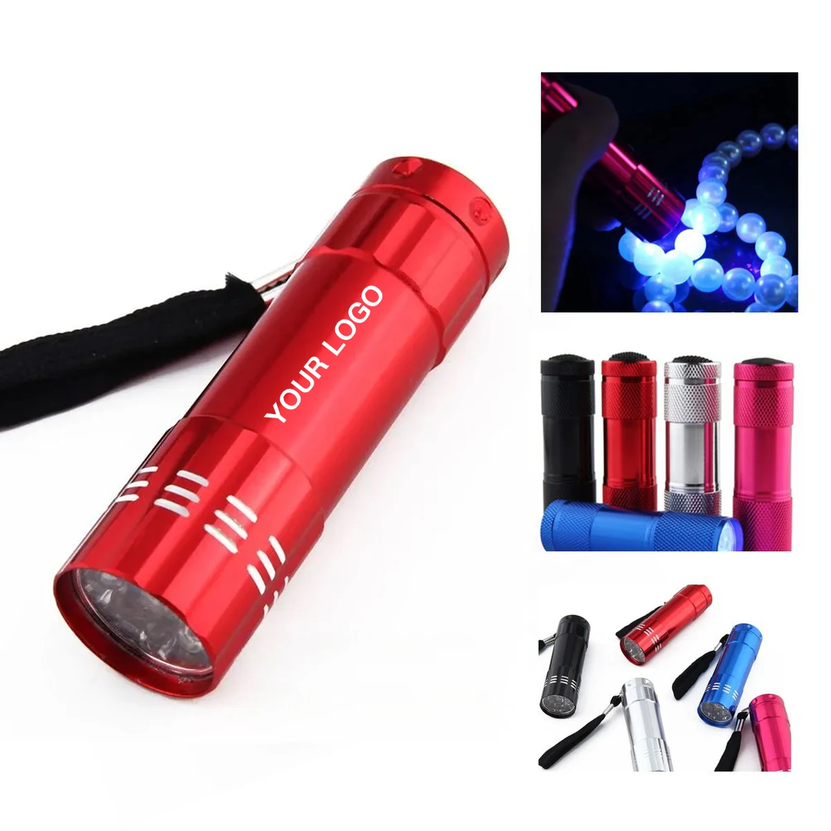 Durable Aluminum Keychain with Built In Flashlight 1
