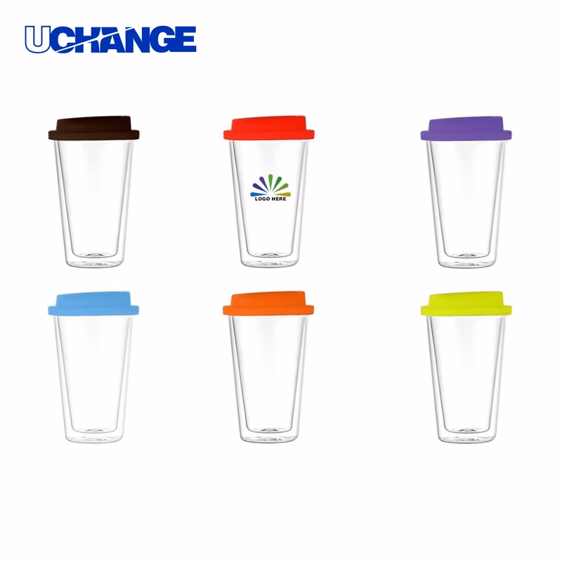 Borosilicate Glass Water Cup Container (12OZ)