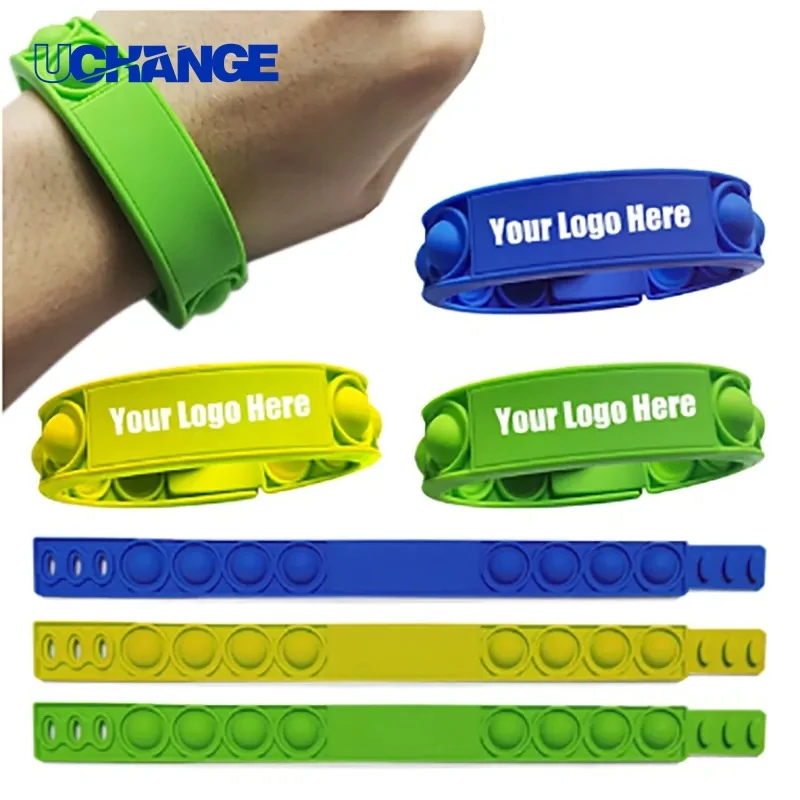 Pop Fidget Decompression Bracelet Sensory Toy for Relaxation & Focus 1