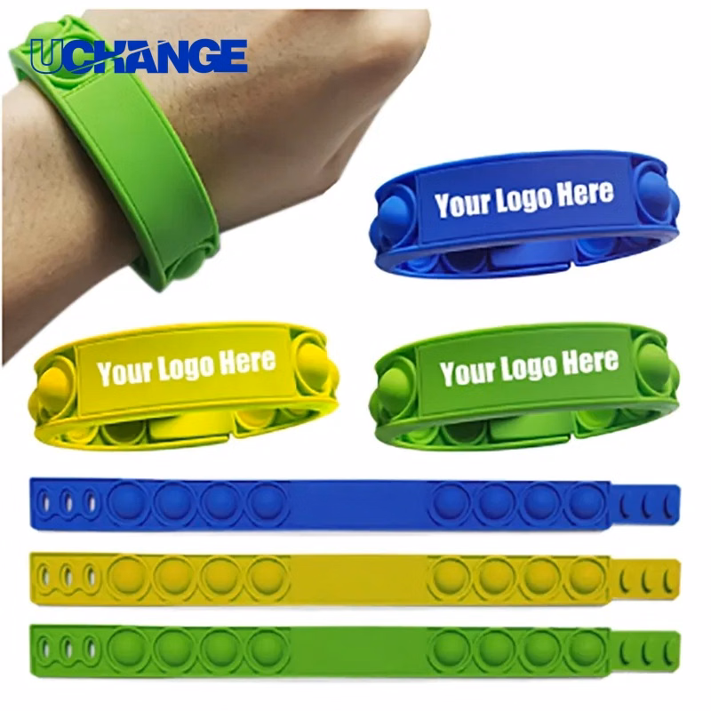 Pop Fidget Decompression Bracelet Sensory Toy for Relaxation & Focus