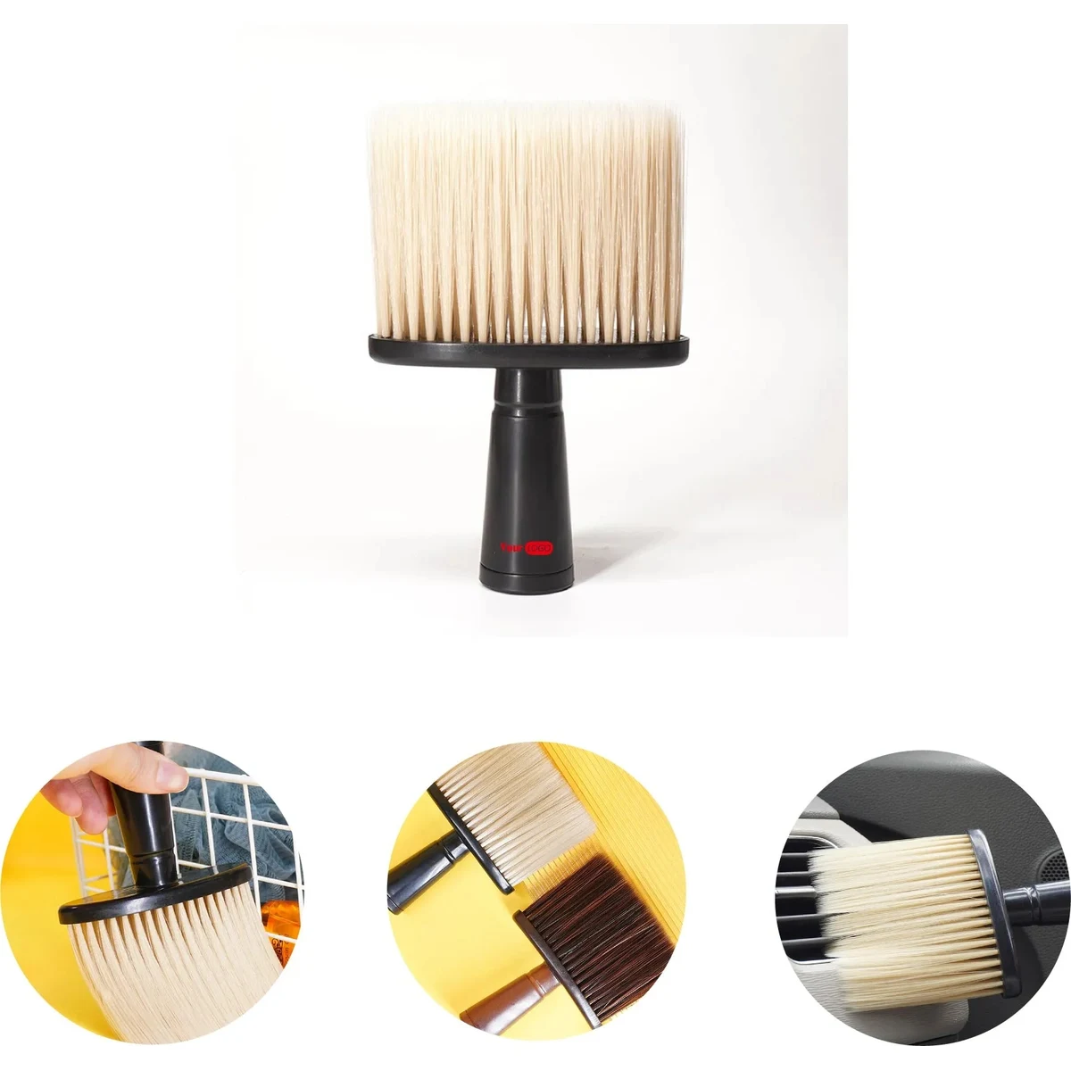 Plastic Shredding Hair Cleaning Brush 1