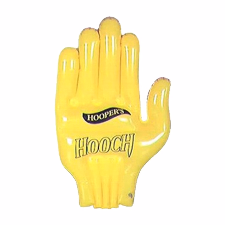 Air Sealed Balloon Inflatable in the Shape of Glove